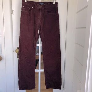 DONATING SOON❗️Banana Republic burgundy corduroy